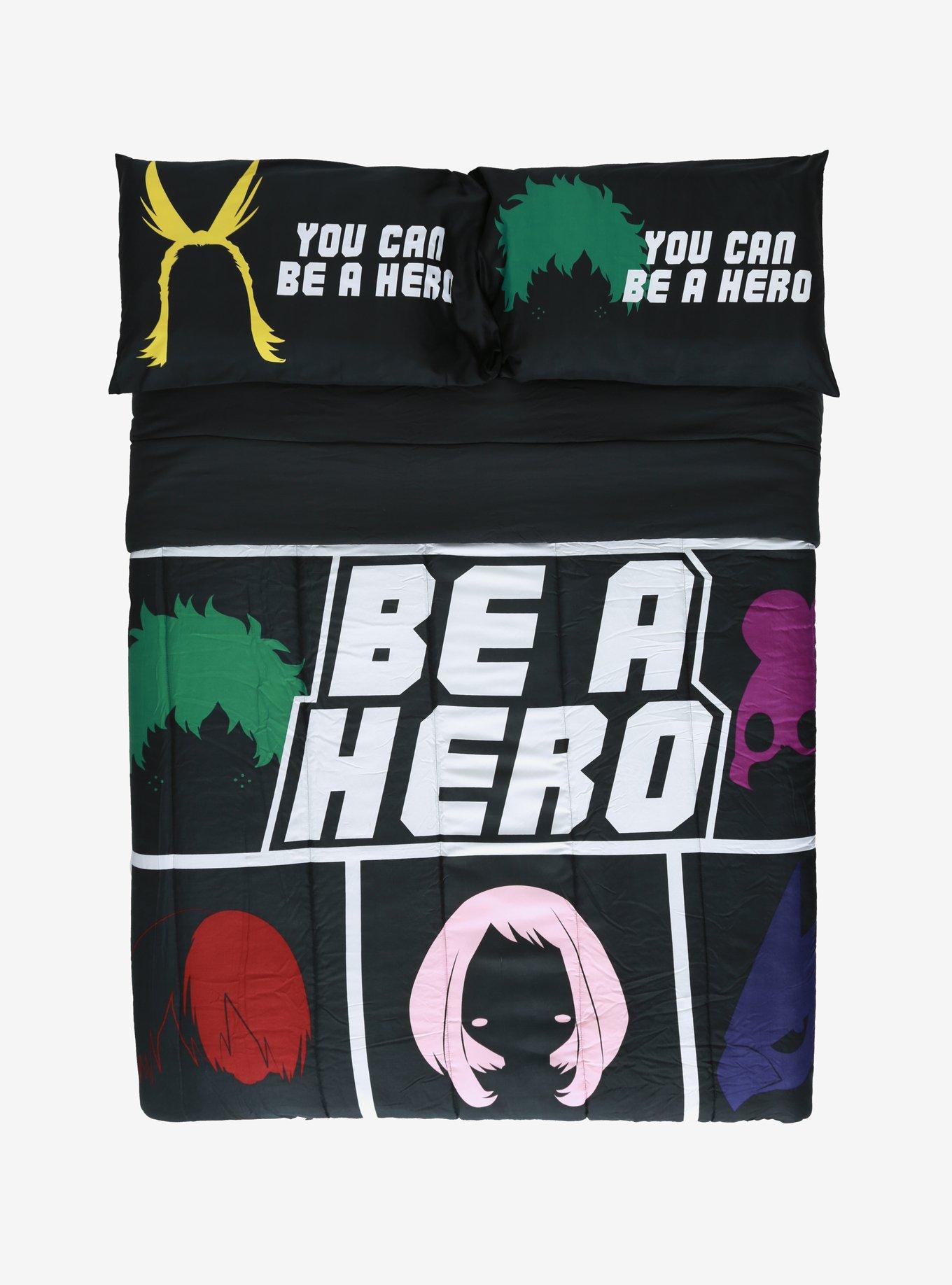 My Hero Academia Hero Hair Comforter Hot Topic