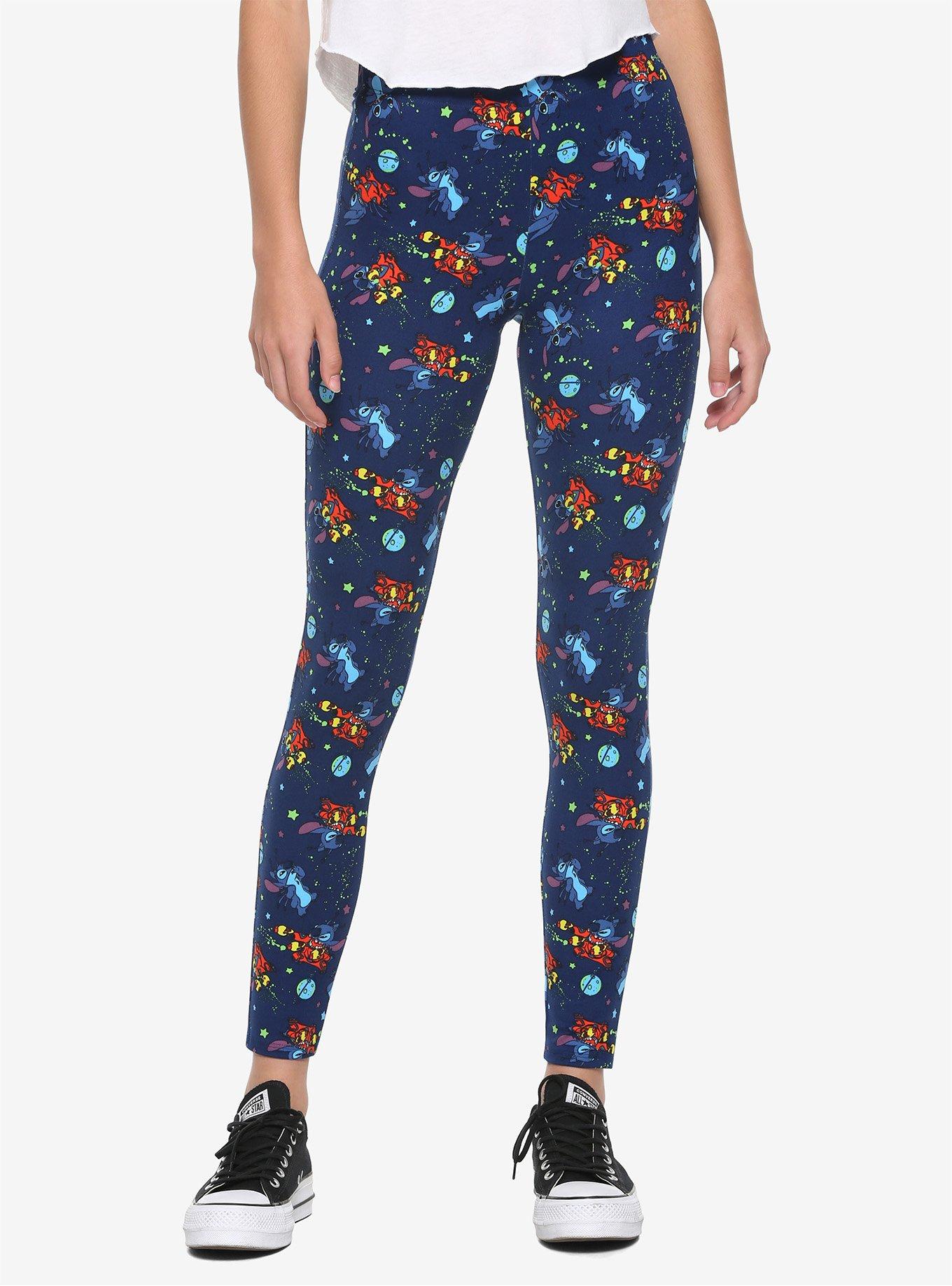 Lilo and Stitch Leggings Disney Leggings Lilo and Stitch Yoga