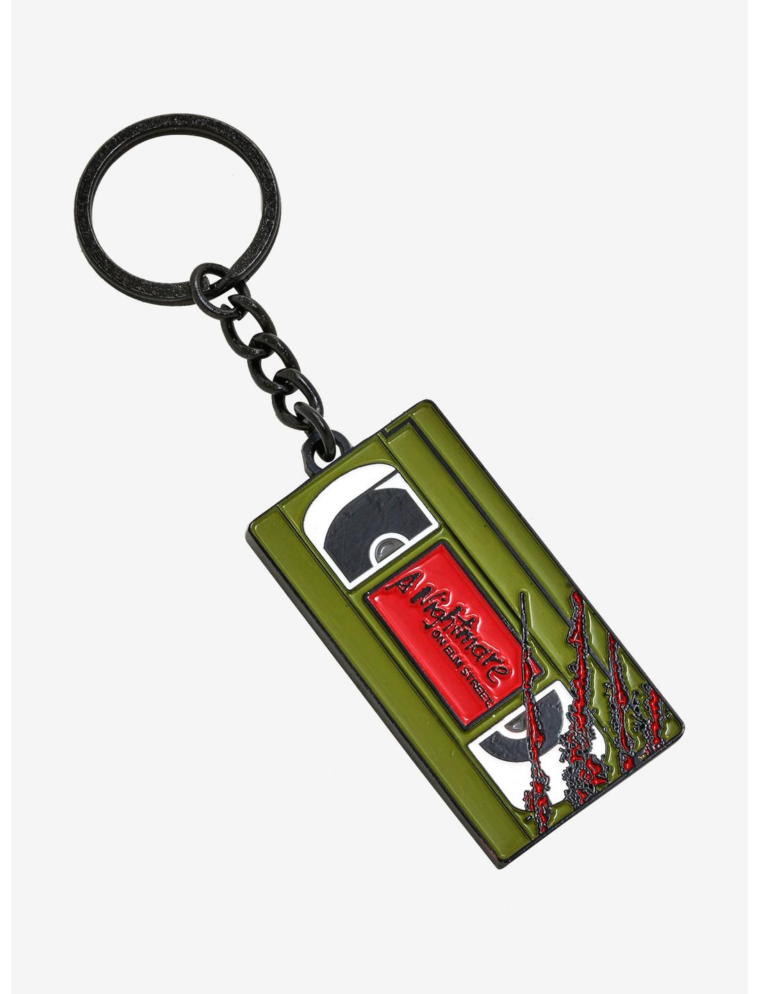 A Nightmare on Elm Street VHS Enamel Keychain - BoxLunch Exclusive, , hi-res