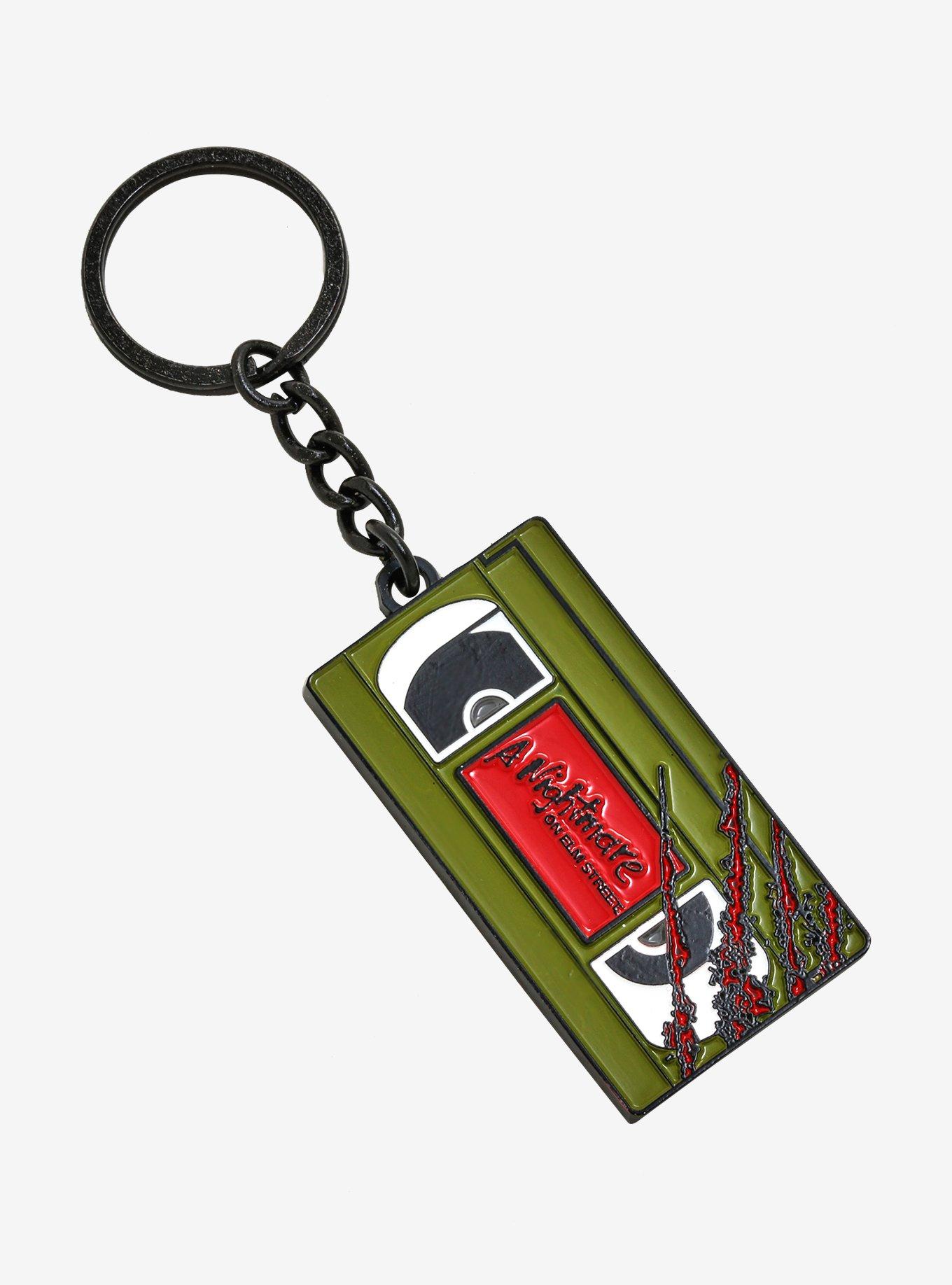 A Nightmare on Elm Street VHS Enamel Keychain - BoxLunch Exclusive, , hi-res