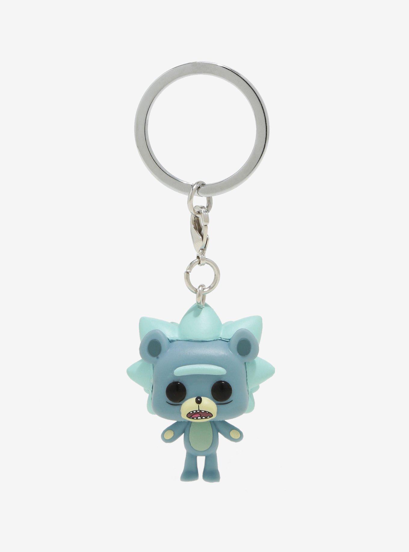 Funko Pocket Pop! Rick and Morty Teddy Rick Vinyl Keychain, , hi-res
