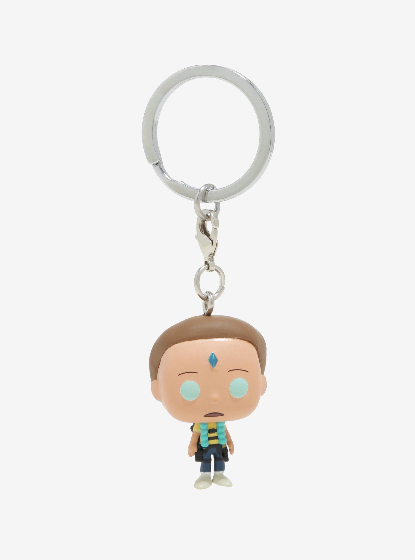 Funko Pocket Pop! Rick and Morty Death Crystal Morty Vinyl Keychain, , hi-res