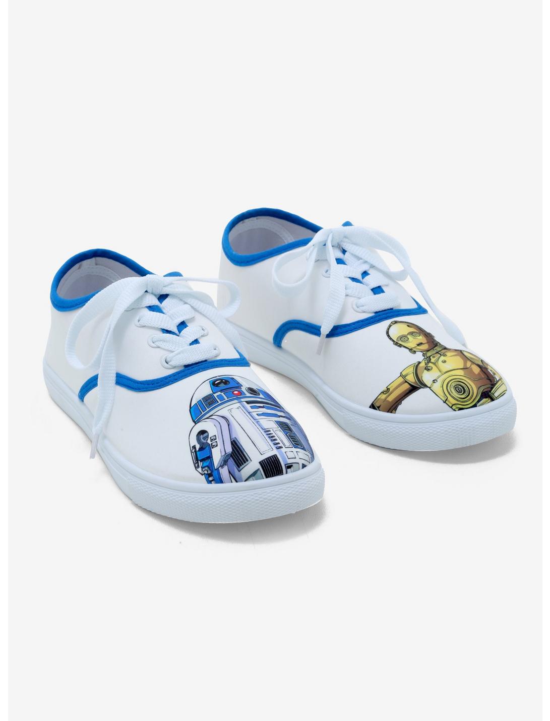 Star Wars R2-D2 & C-3PO Lace-Up Sneakers, MULTI, hi-res