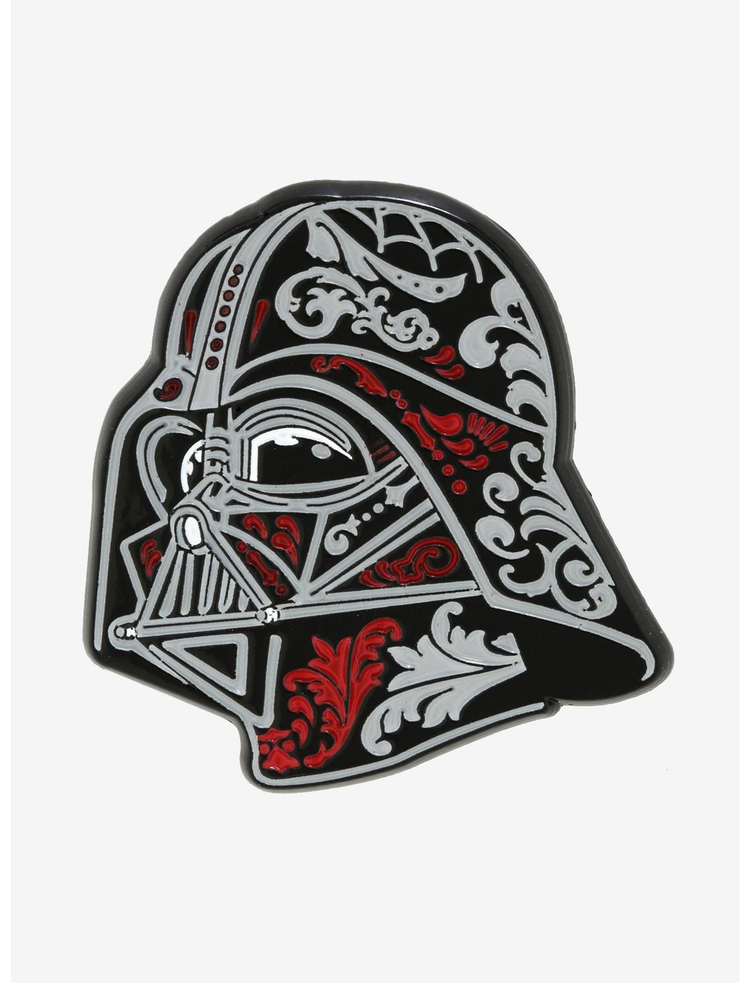 Star Wars Darth Vader Sugar Skull Enamel Pin, , hi-res