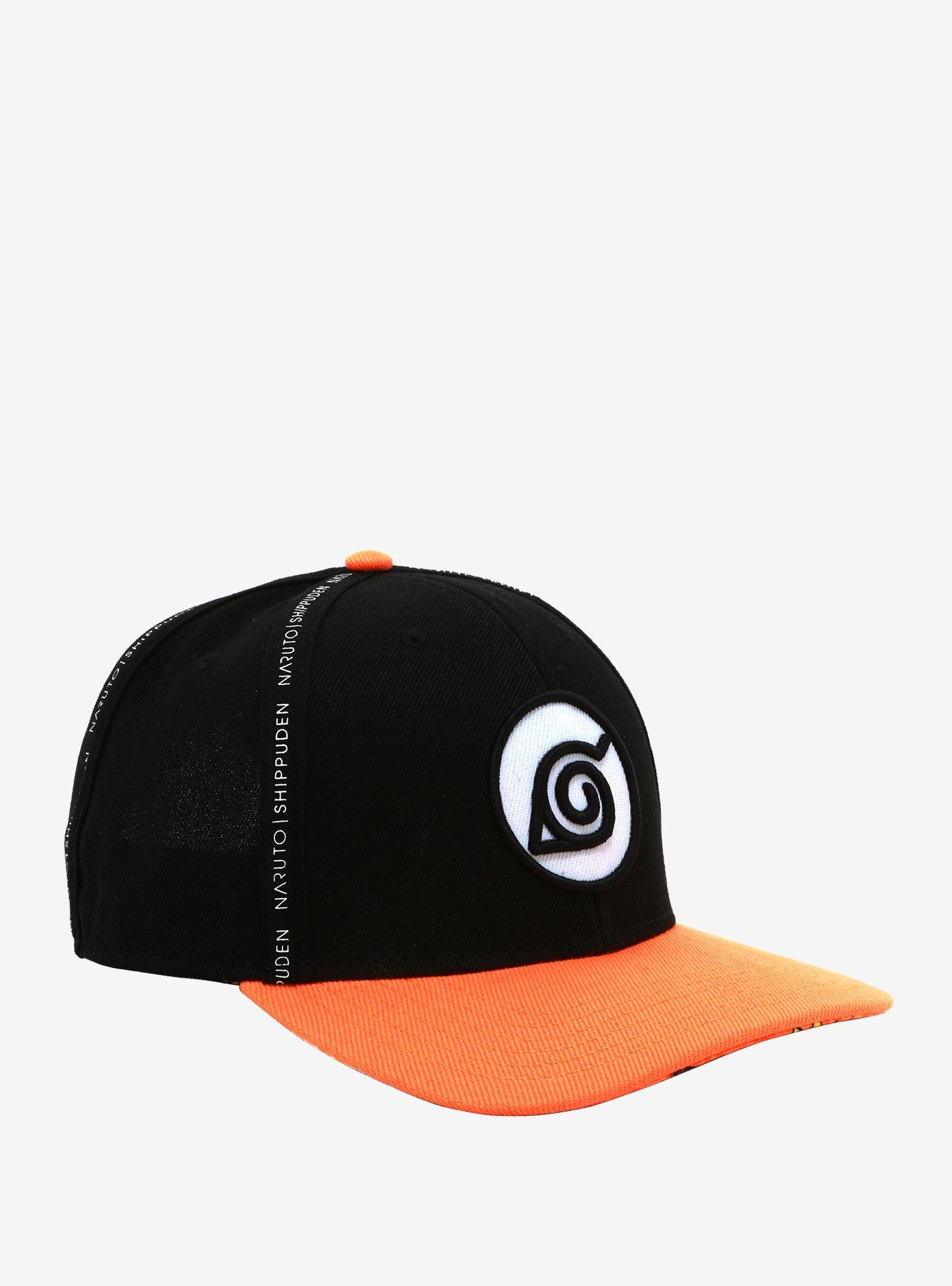 Naruto Shippuden Hidden Leaf Village Curved Snapback Hat, , hi-res
