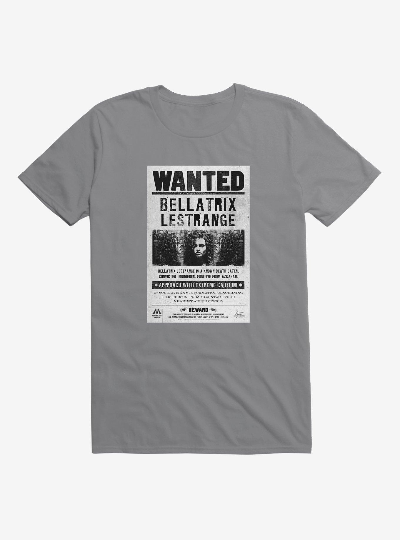 Harry Potter Bellatrix Lestrange Wanted Poster T-Shirt, , hi-res