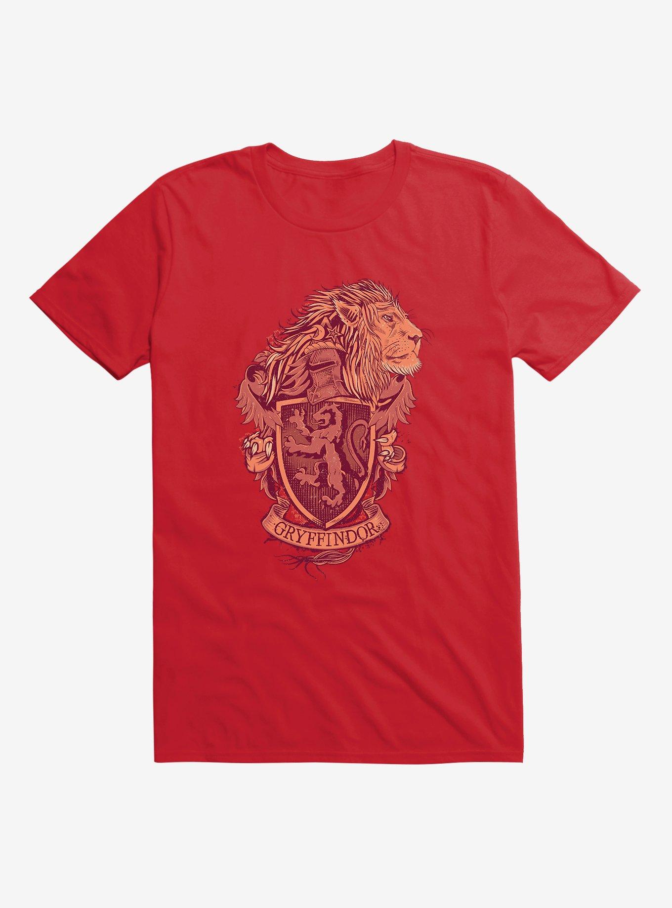 Harry Potter Gryffindor Crest T Shirt Hot Topic
