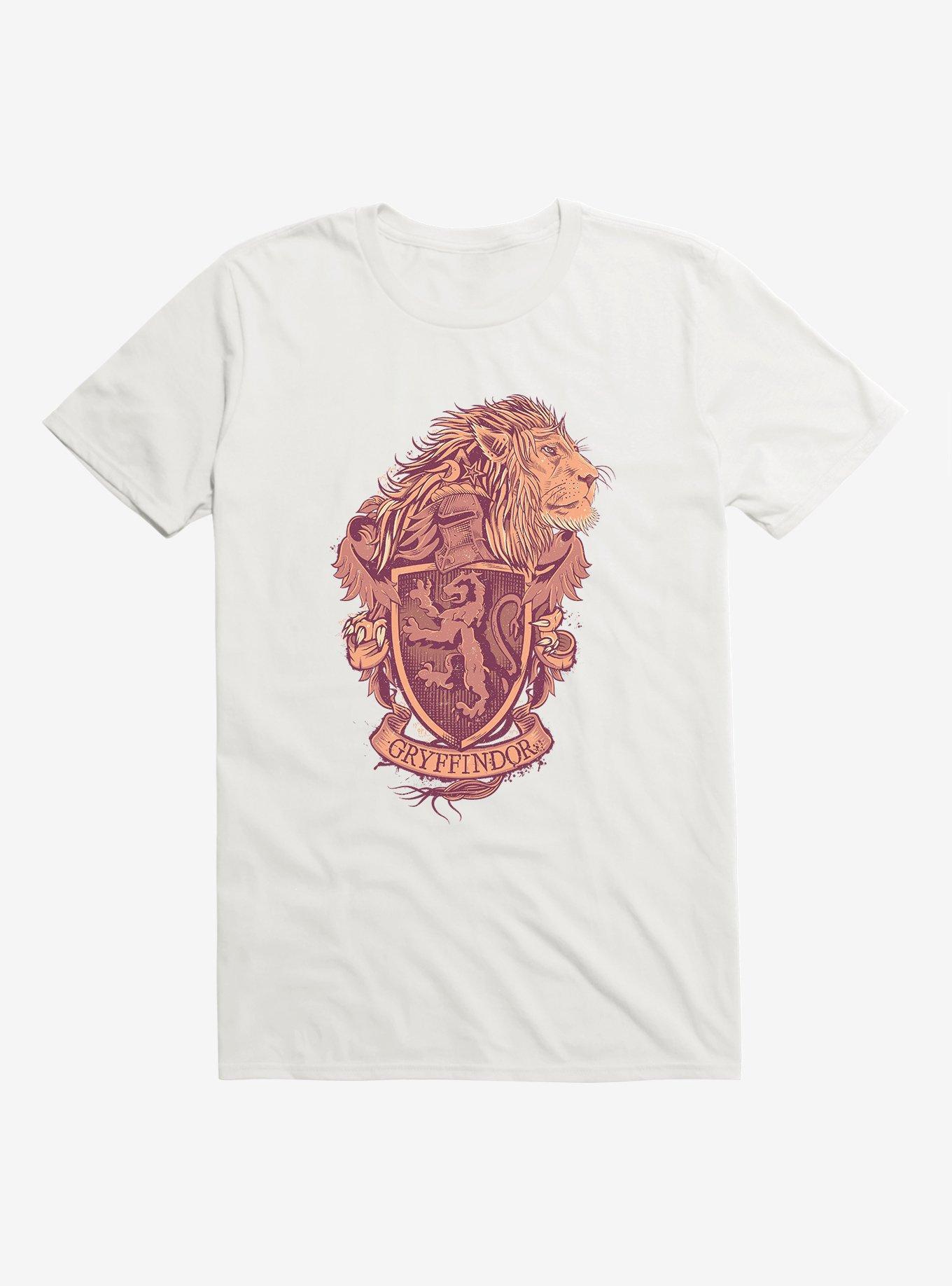 Harry Potter Gryffindor Crest T-Shirt, WHITE, hi-res