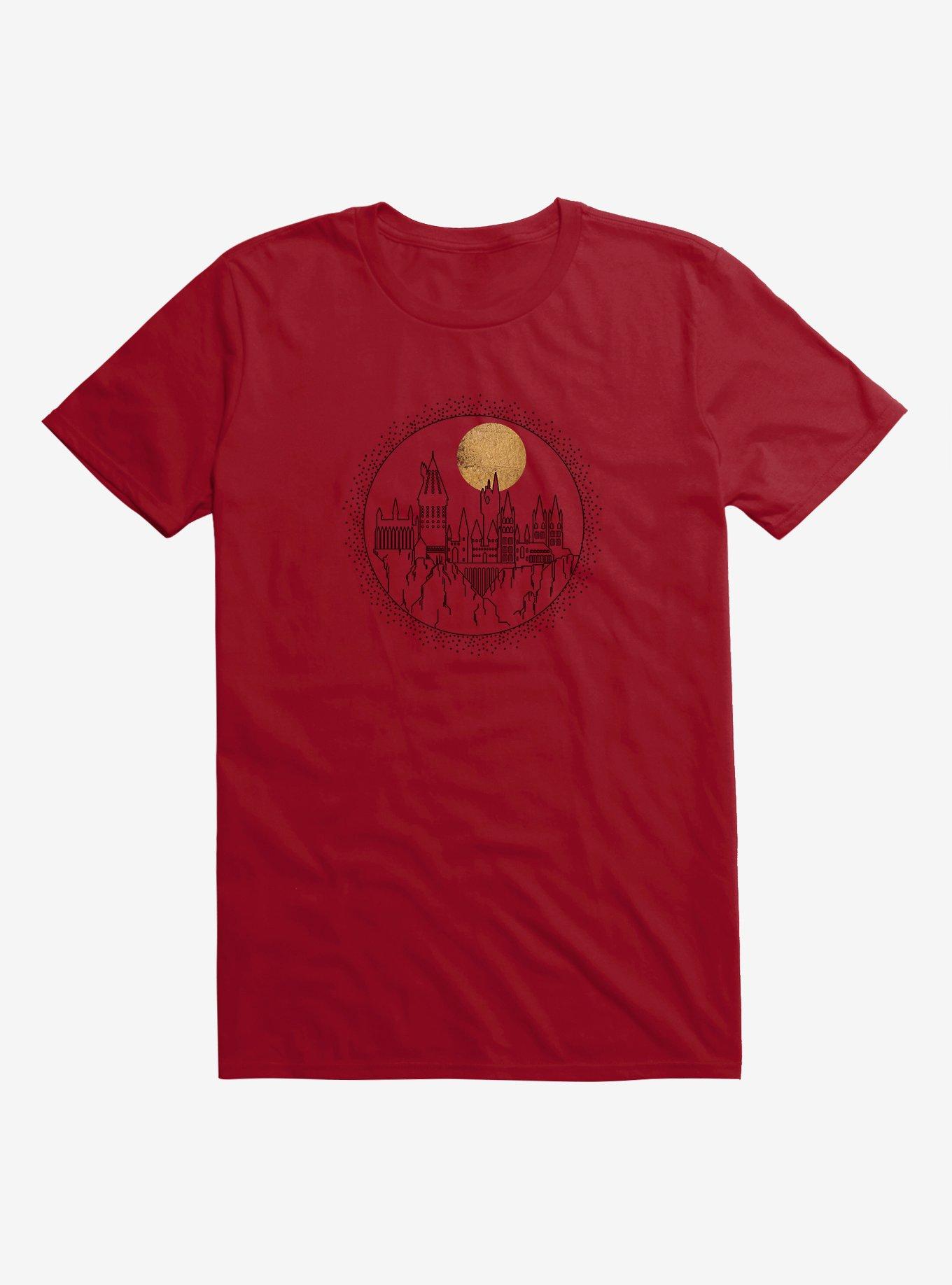 Harry Potter Hogwarts Full Moon T-Shirt, , hi-res