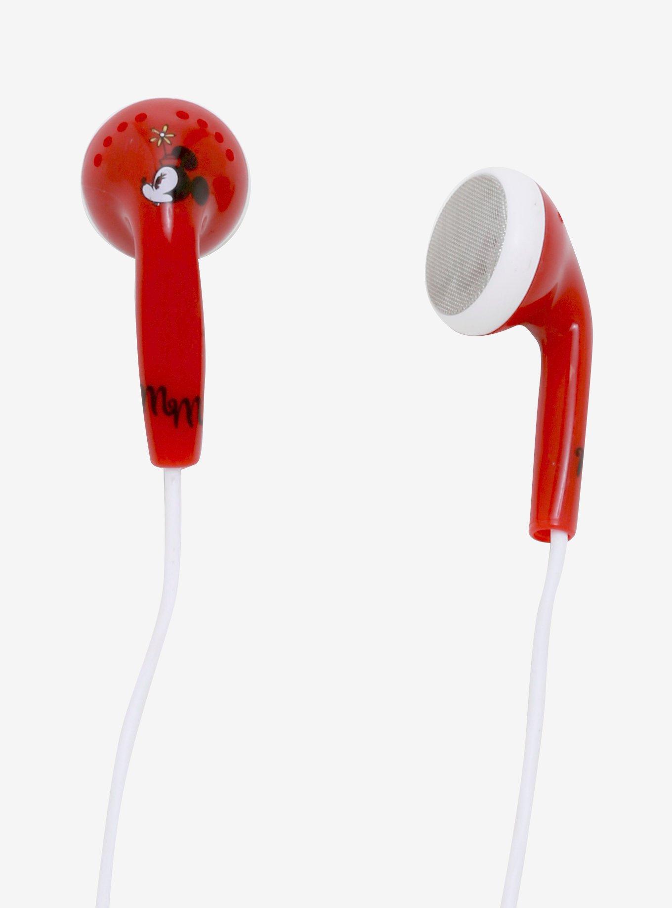 Disney Minnie Mouse Pouch Earbuds, , hi-res