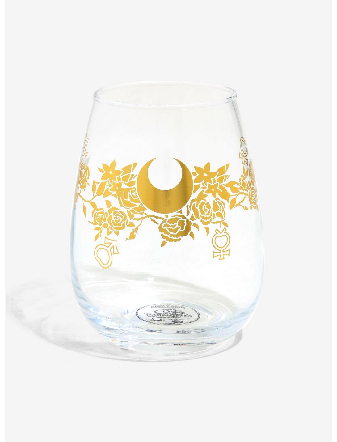 Sailor Moon Rose Stemless Glass - BoxLunch Exclusive, , hi-res