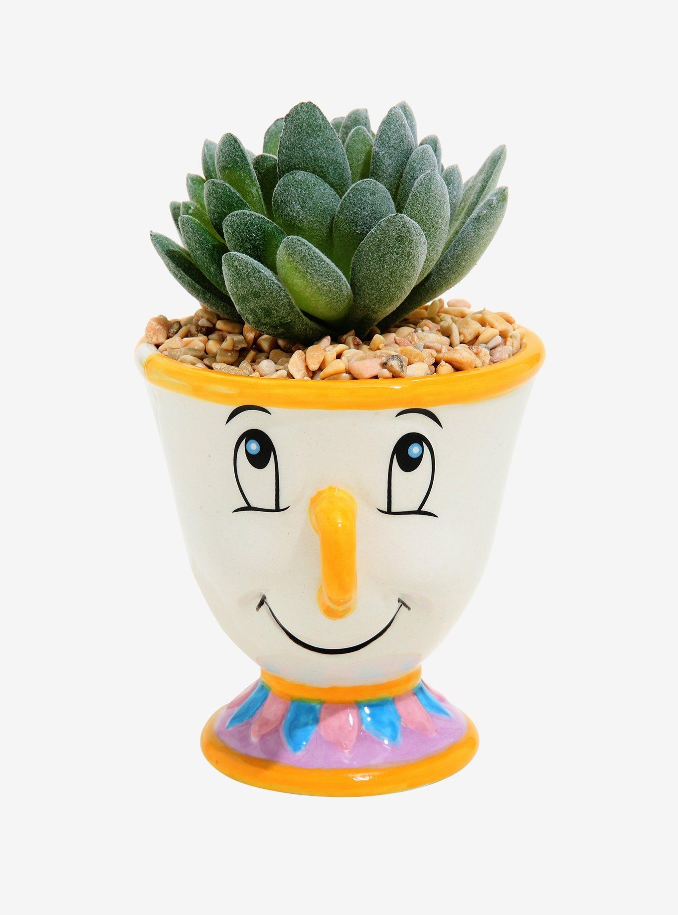 Disney Beauty And The Beast Chip Mini Planter, , hi-res