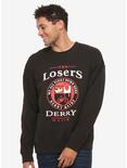 IT Losers Club Crest Crewneck - BoxLunch Exclusive, RED, hi-res
