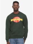 Parks and Recreation Pawnee Harvest Festival Staff Crewneck - BoxLunch Exclusive, GREEN, hi-res