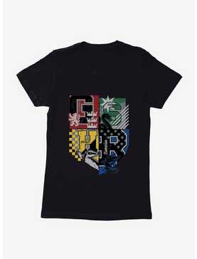 Harry Potter House Colors Shield Womens T-Shirt, , hi-res