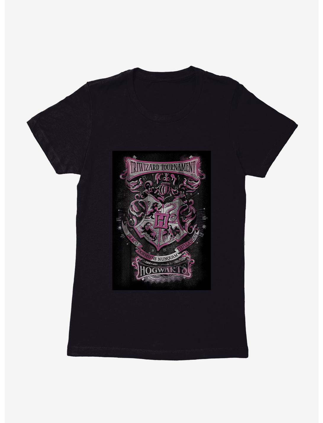Harry Potter Hogwarts Triwizard Tournament Womens T-Shirt, BLACK, hi-res