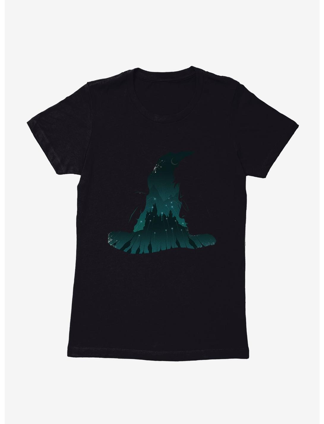 Harry Potter Sorting Hat Silhouette Womens T-Shirt, , hi-res