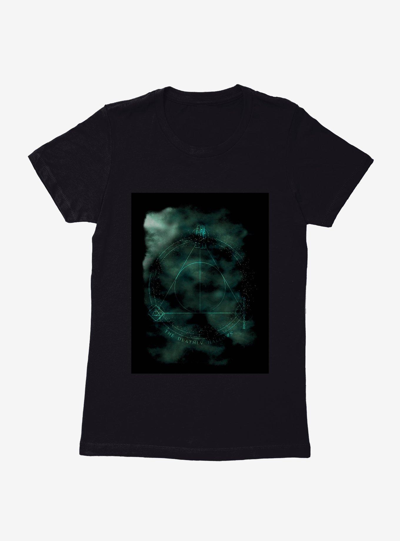 Harry Potter Deathly Hallows Clouds Womens T-Shirt, , hi-res