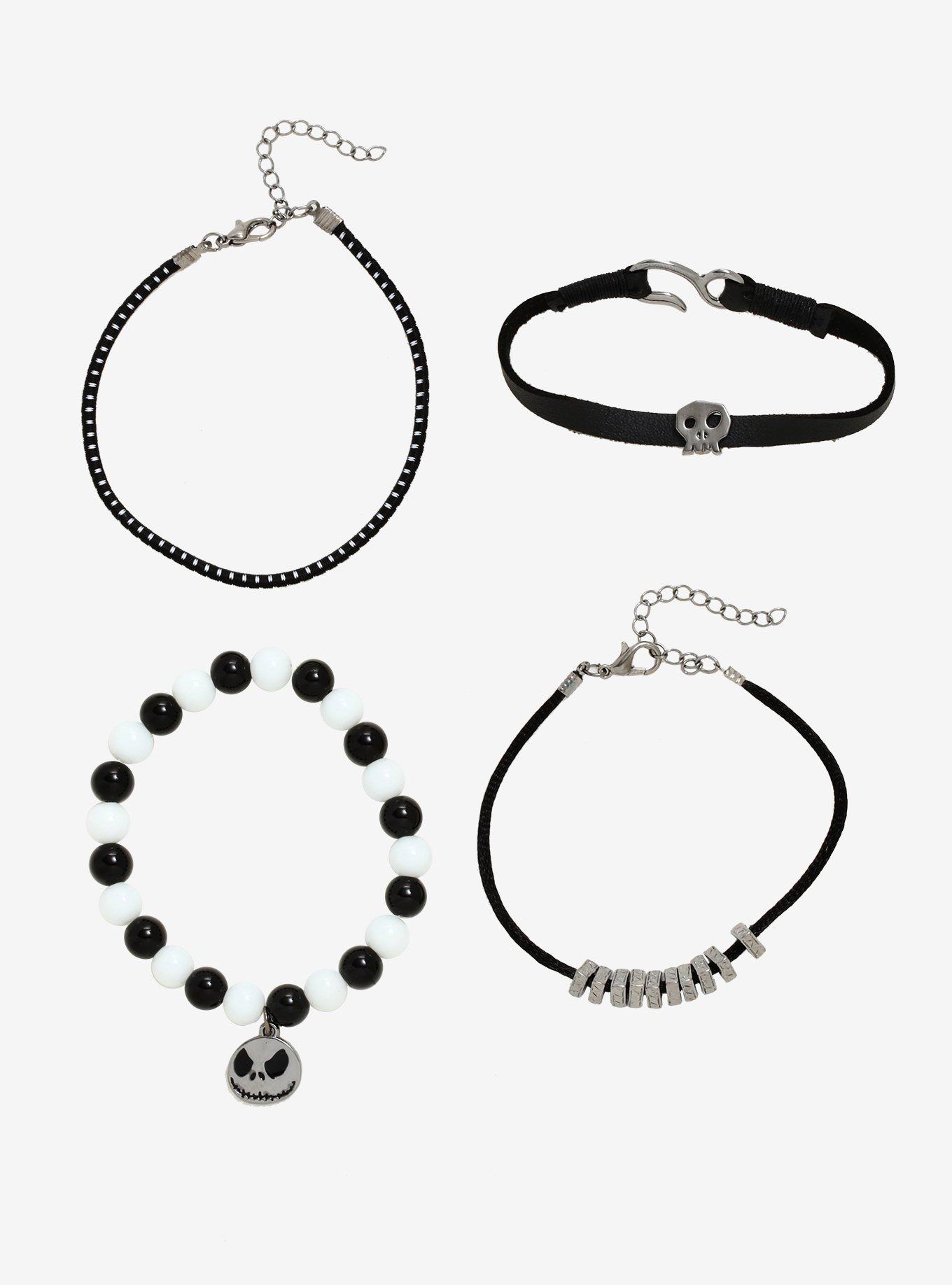 The Nightmare Before Christmas Jack Bracelet Set, , hi-res