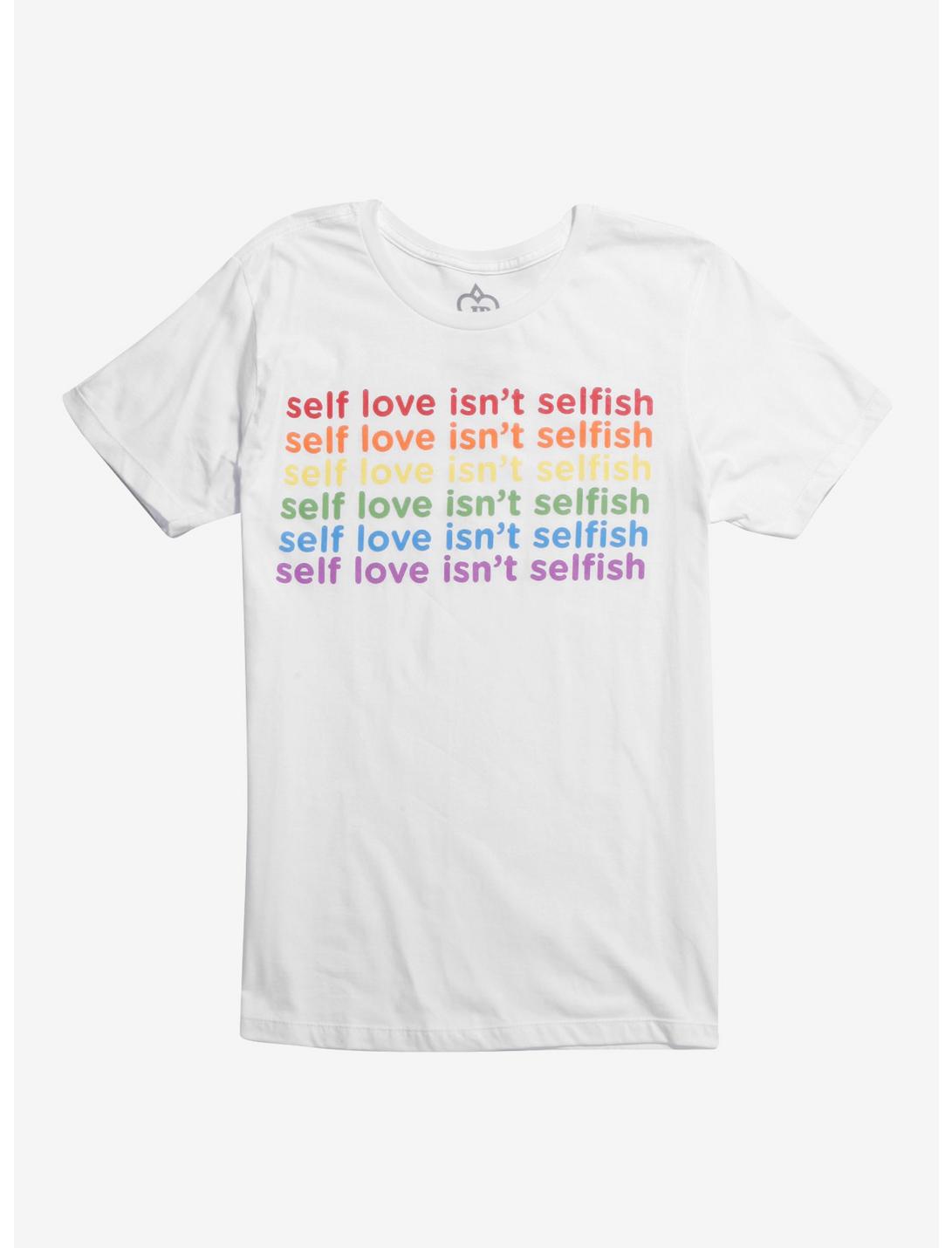 Jessie Paege Self Love Isn't Selfish T-Shirt Hot Topic Exclusive, MULTI, hi-res