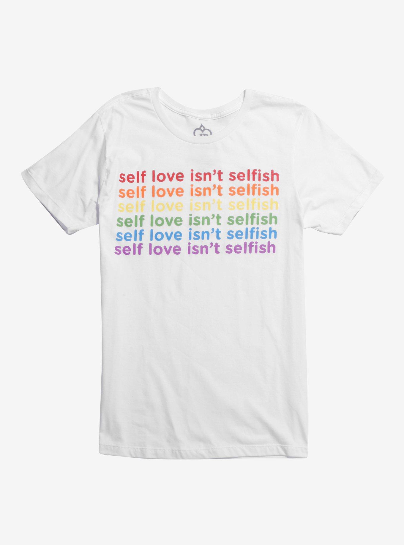 Jessie Paege Self Love Isn't Selfish T-Shirt Hot Topic Exclusive, MULTI, hi-res