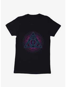 Harry Potter Deathly Hallows Symbol Decal Womens T-Shirt, , hi-res
