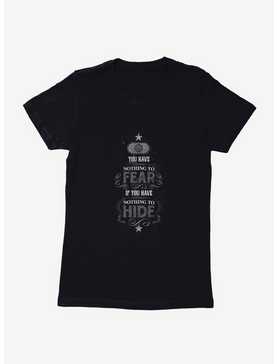 Harry Potter Nothing To Fear Quote Womens T-Shirt, , hi-res
