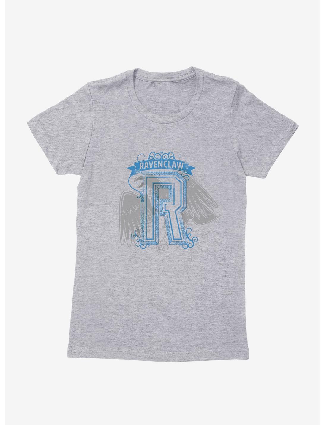 Harry Potter Ravenclaw R Womens T-Shirt, HEATHER GREY, hi-res