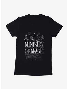 Harry Potter Ministry Of Magic Text Womens T-Shirt, , hi-res