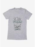 Harry Potter BW Wands Out Quote Womens T-Shirt, , hi-res