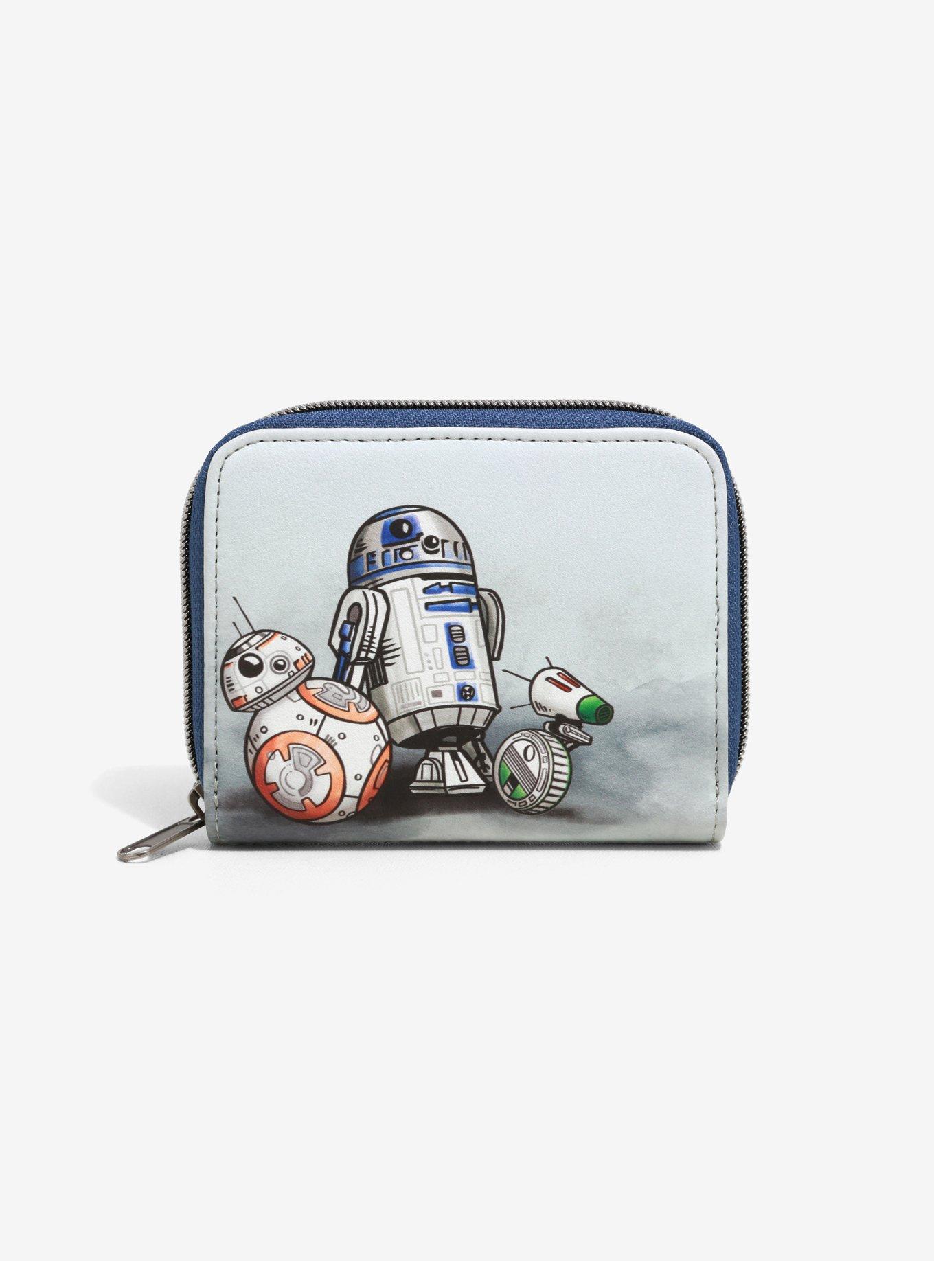 Loungefly Star Wars Droids Trio Zipper Wallet, , hi-res