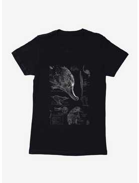 Fantastic Beasts Niffler Sketches Womens T-Shirt, , hi-res