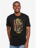 Star Wars Kylo Ren English Portrait T-Shirt - BoxLunch Exclusive, BLACK, hi-res
