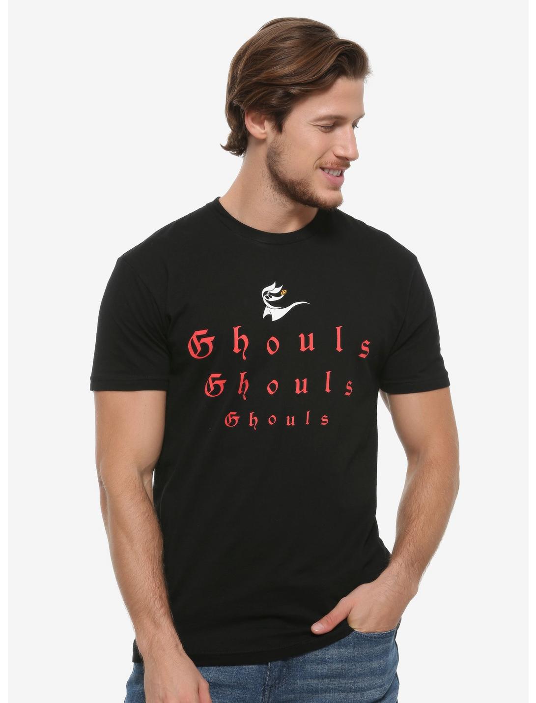 Disney The Nightmare Before Christmas Ghouls Ghouls Ghouls T-Shirt - BoxLunch Exclusive, BLACK, hi-res