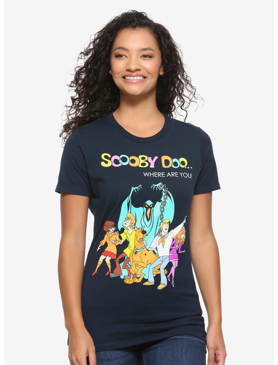 Scooby-Doo Theme Song Women's T-Shirt - BoxLunch Exclusive, GREY, hi-res
