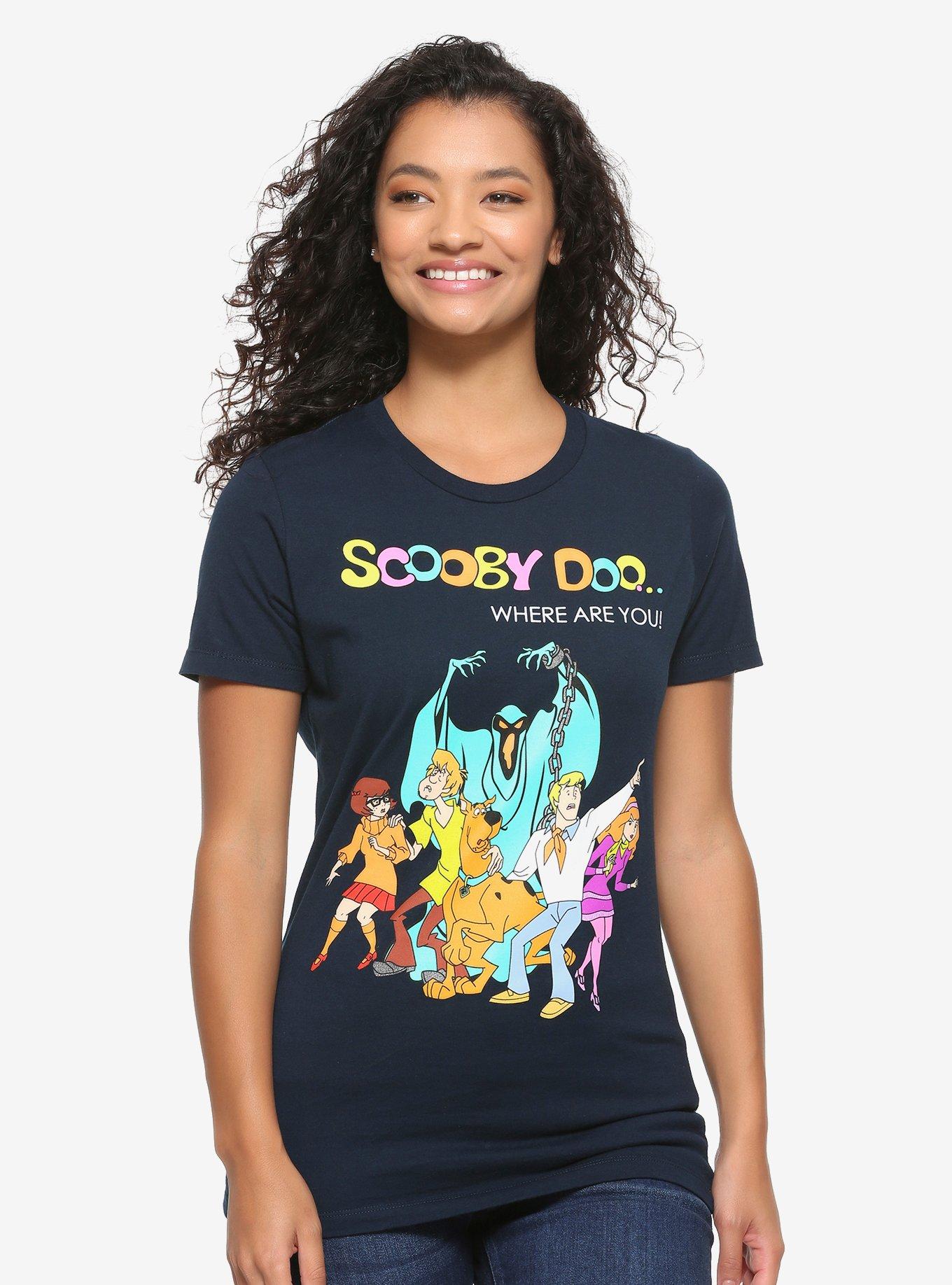Scooby-Doo Theme Song Women's T-Shirt - BoxLunch Exclusive, GREY, hi-res