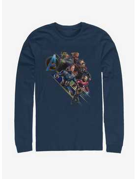 Marvel Avengers: Endgame Angled Shot Long Sleeve T-Shirt, , hi-res