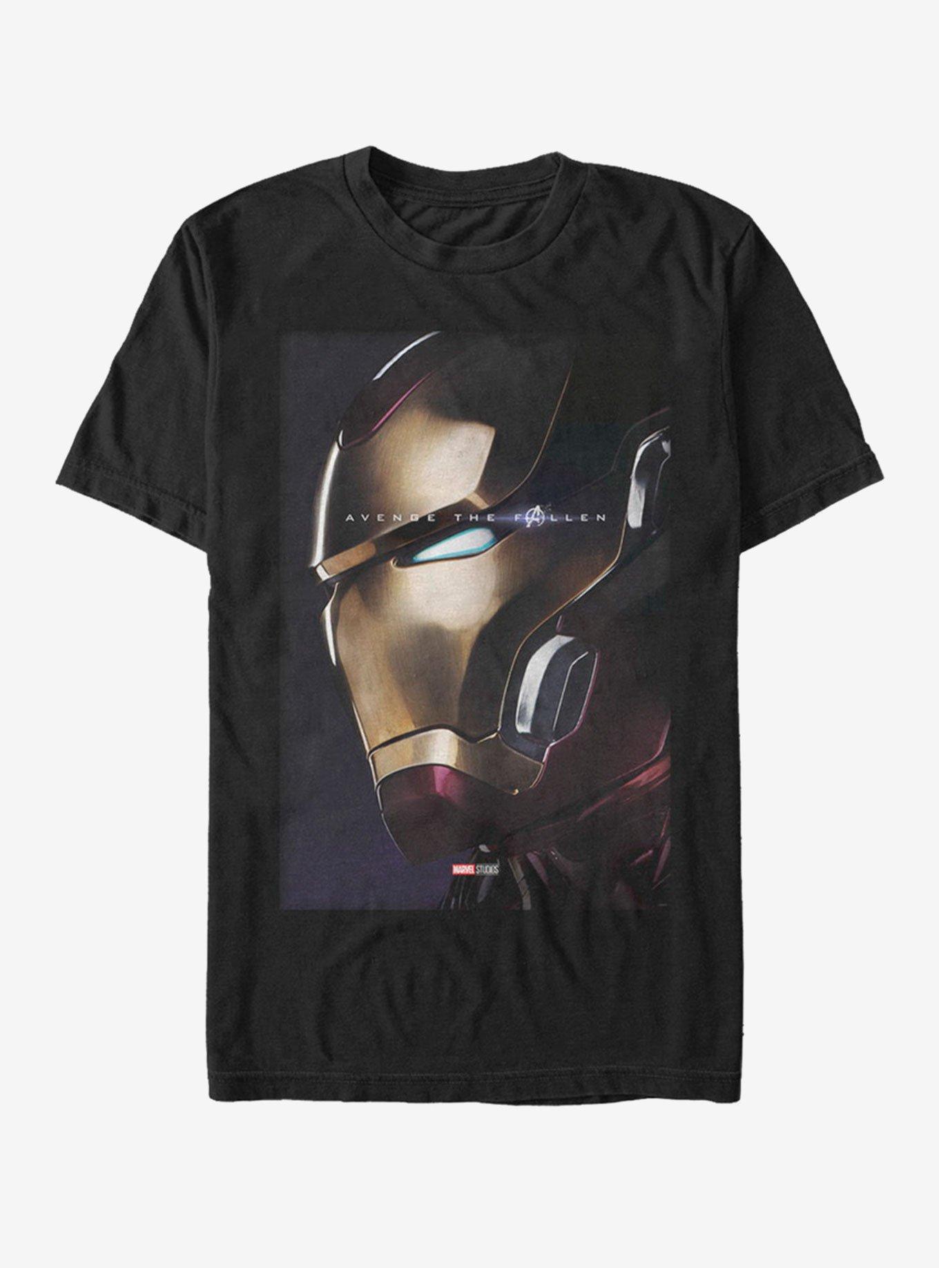 Marvel Avengers: Endgame Iron Man Profile T-Shirt, BLACK, hi-res