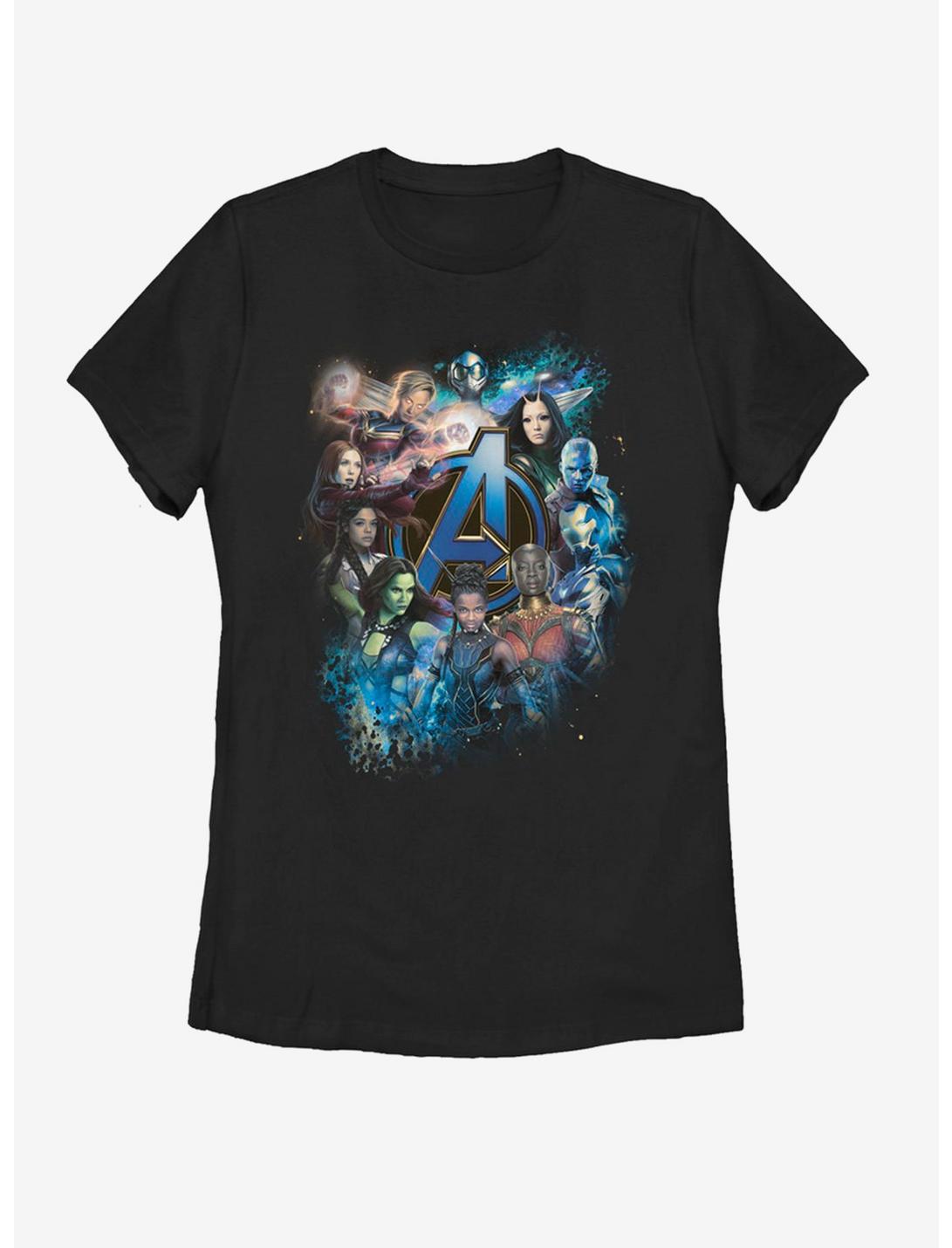 Marvel Avengers: Endgame Women Power Womens T-Shirt, BLACK, hi-res
