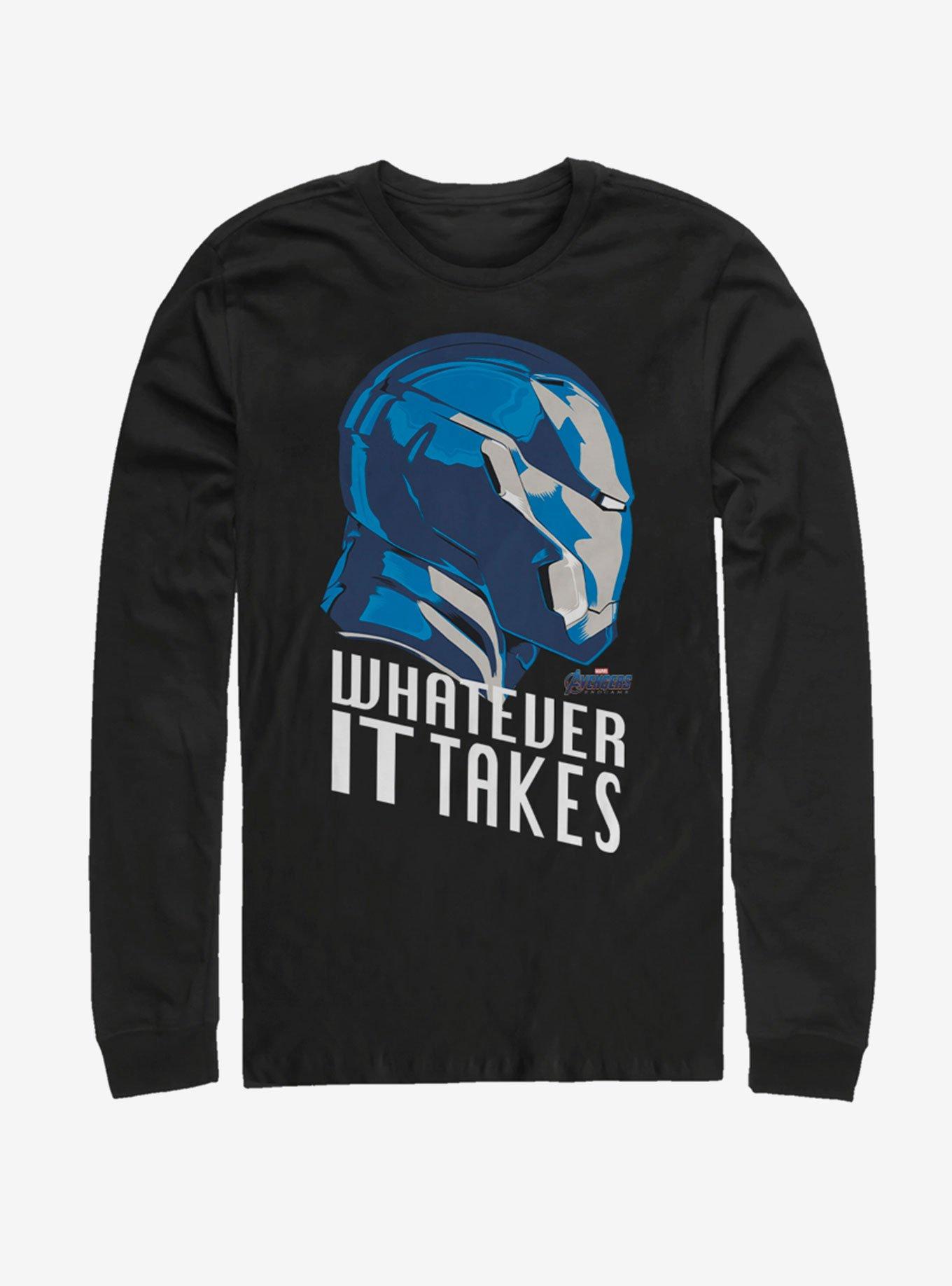 Marvel Avengers: Endgame Ironman Calls Long Sleeve T-Shirt, , hi-res