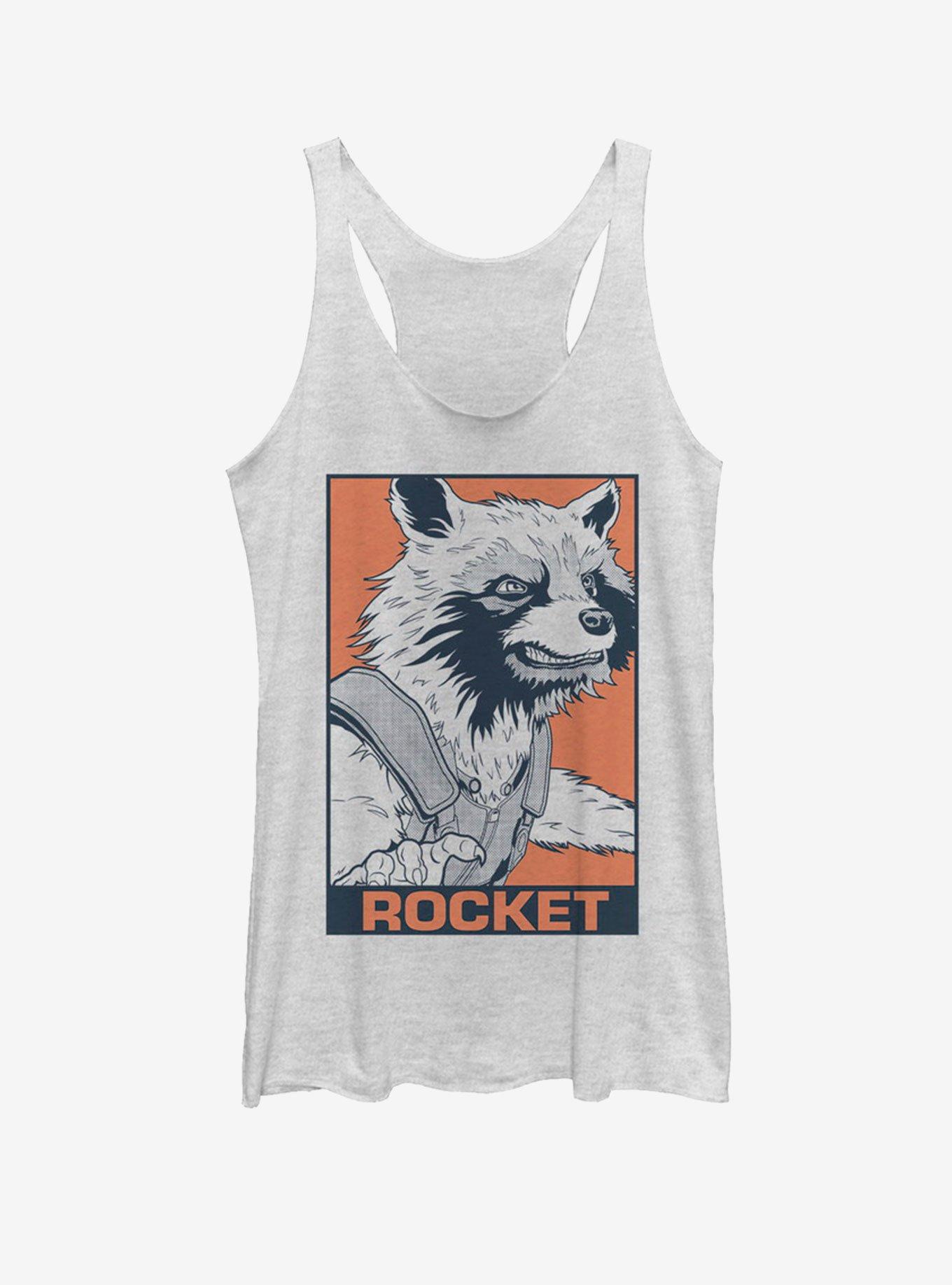 Marvel Avengers: Endgame Pop Rocket Womens Tank Top, , hi-res