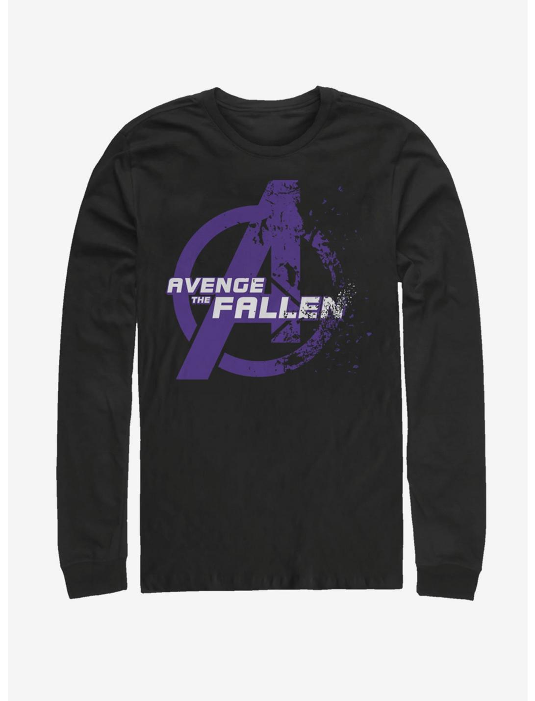 Marvel Avengers: Endgame Avenge Snap Long Sleeve T-Shirt, BLACK, hi-res