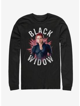 Marvel Avengers: Endgame Black Widow Burst Long Sleeve T-Shirt, , hi-res