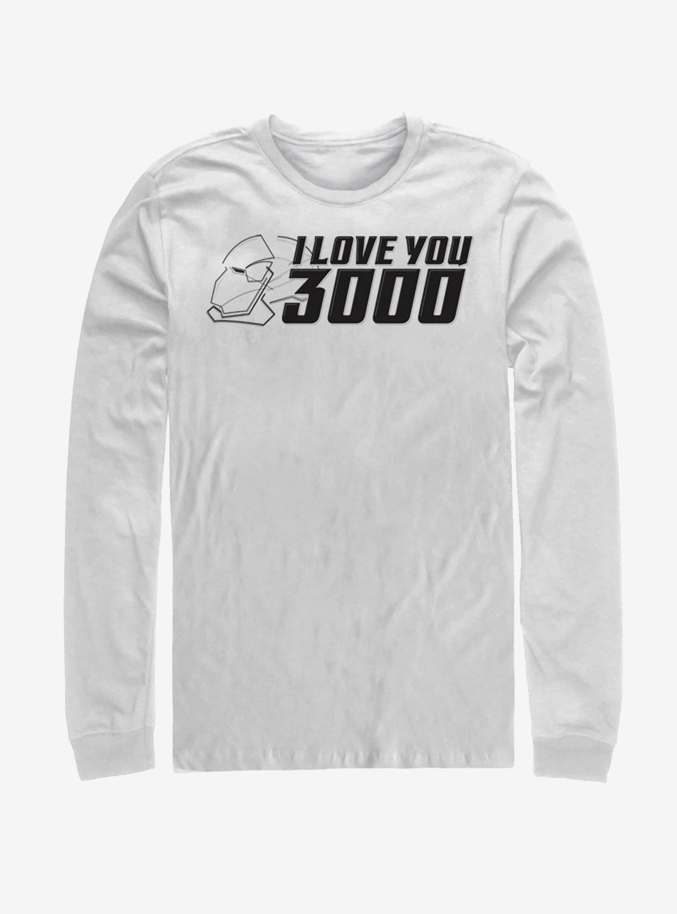 Marvel Avengers: Endgame Love 3000 Helmet Long Sleeve T-Shirt, WHITE, hi-res