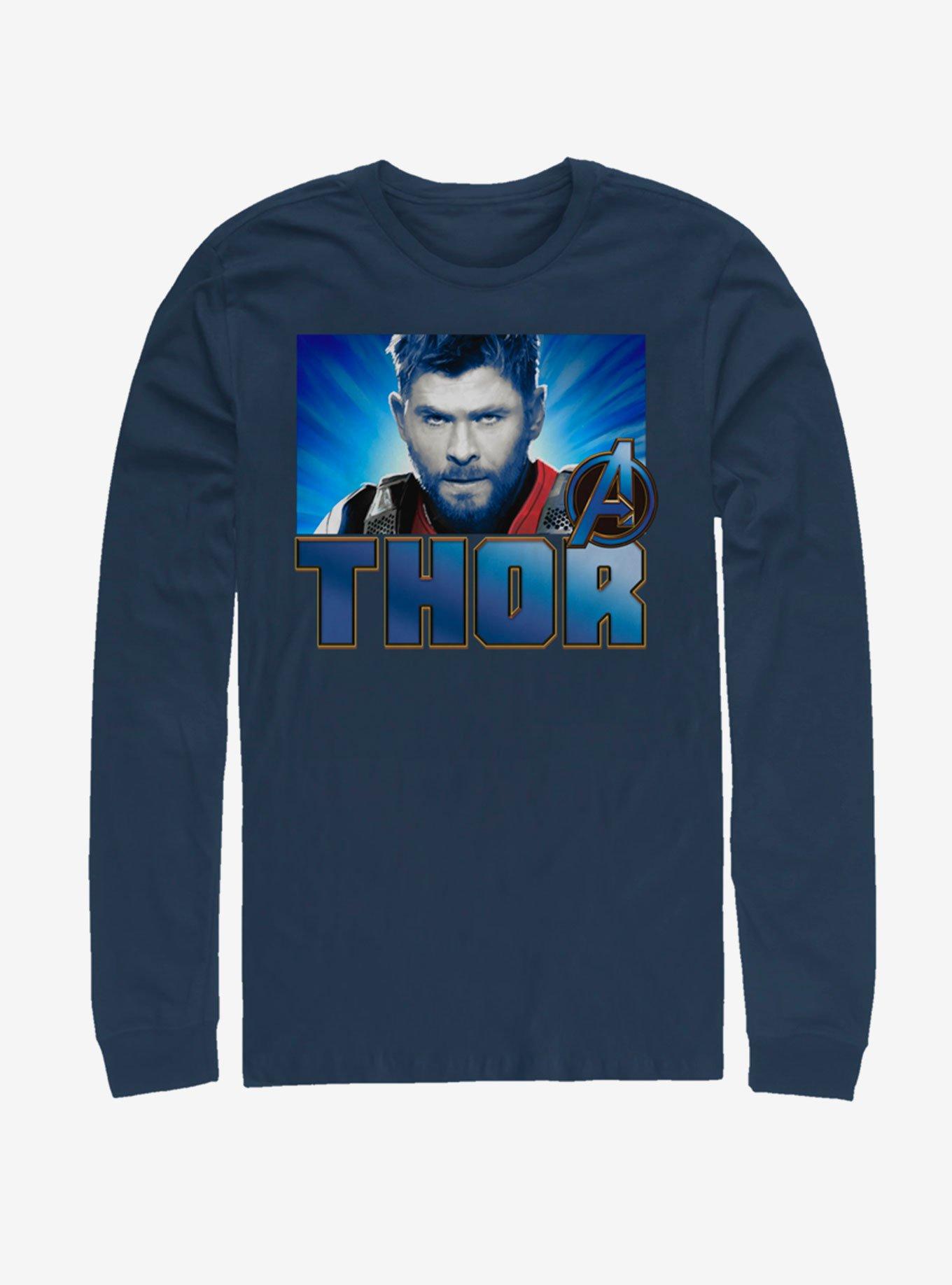 Marvel Avengers: Endgame Thor Gaze Long Sleeve T-Shirt, , hi-res