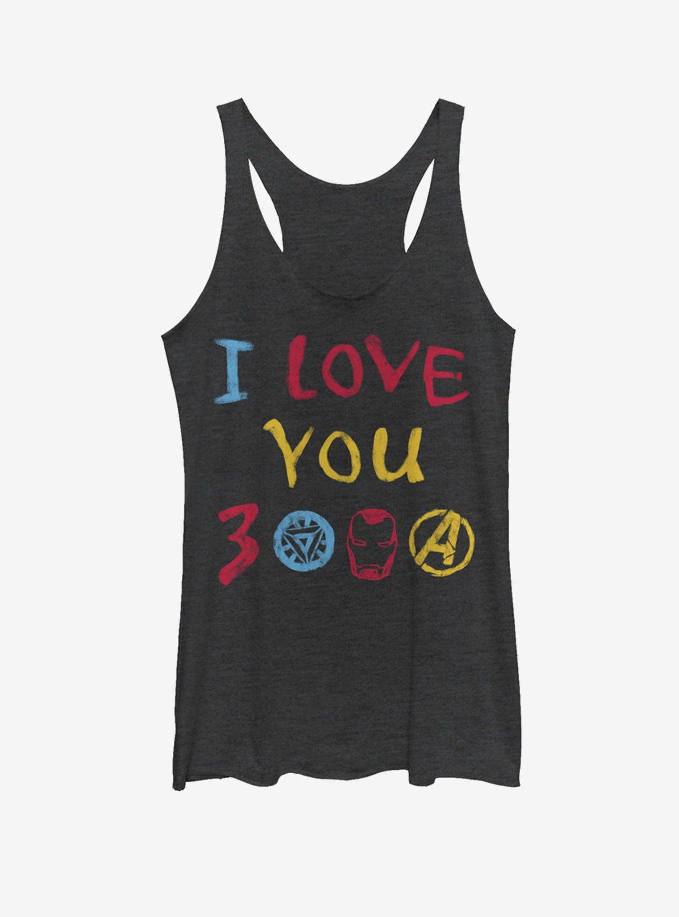 Marvel Avengers: Endgame Love 3000 Symbols Womens Tank Top, , hi-res