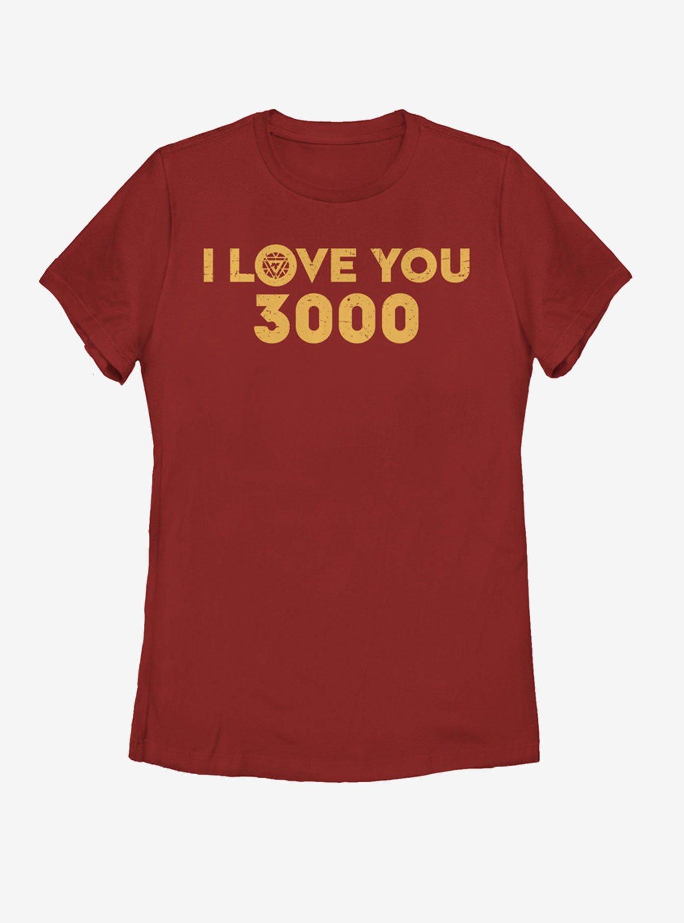Marvel Avengers: Endgame Love 3000 Womens T-Shirt, RED, hi-res