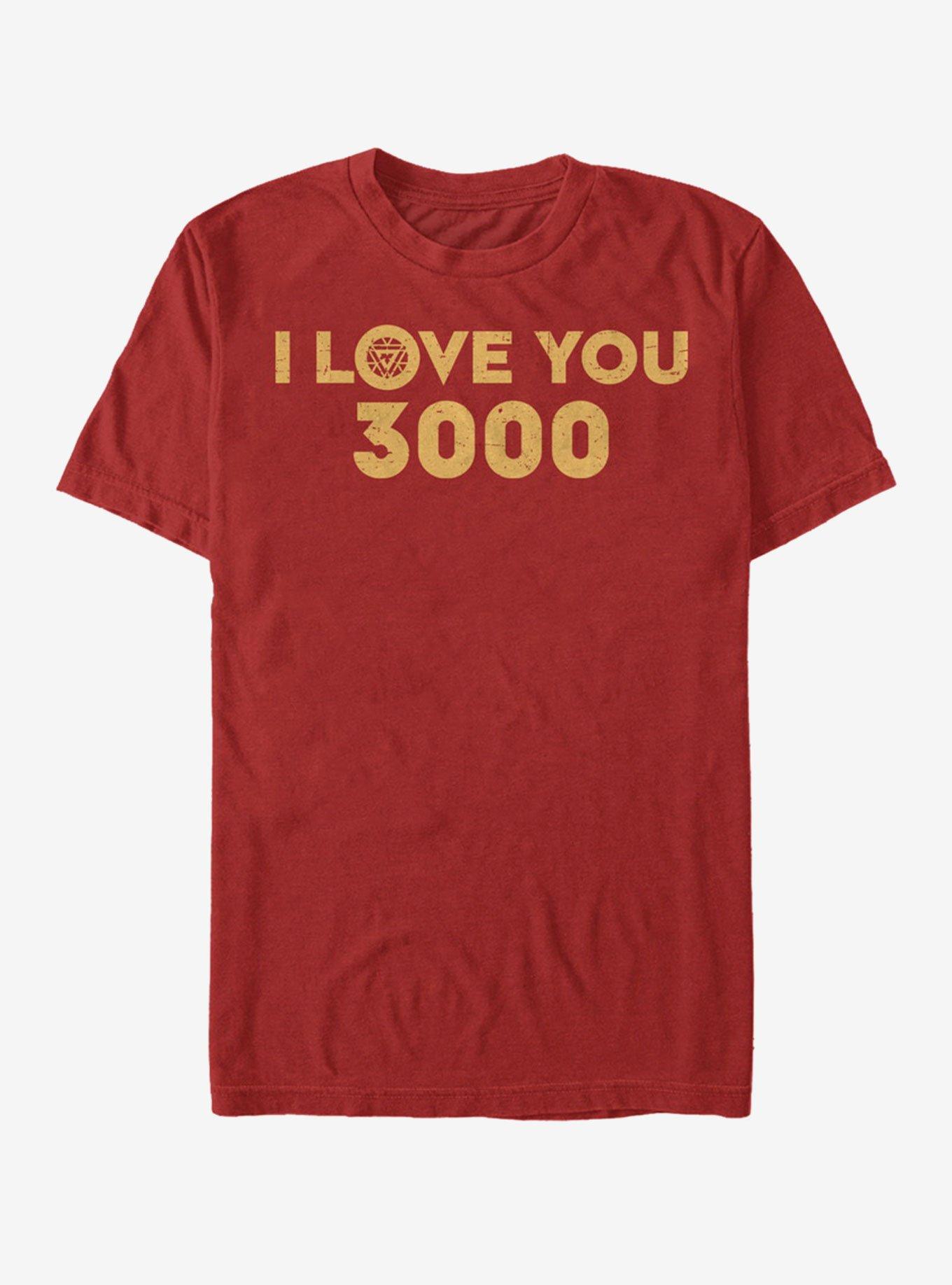 Marvel Avengers: Endgame Love You 3000 T-Shirt, , hi-res
