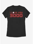 Marvel Avengers: Endgame Iron Man Love 3000 Womens T-Shirt, BLACK, hi-res