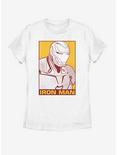 Marvel Avengers: Endgame Pop Iron Man Womens T-Shirt, WHITE, hi-res